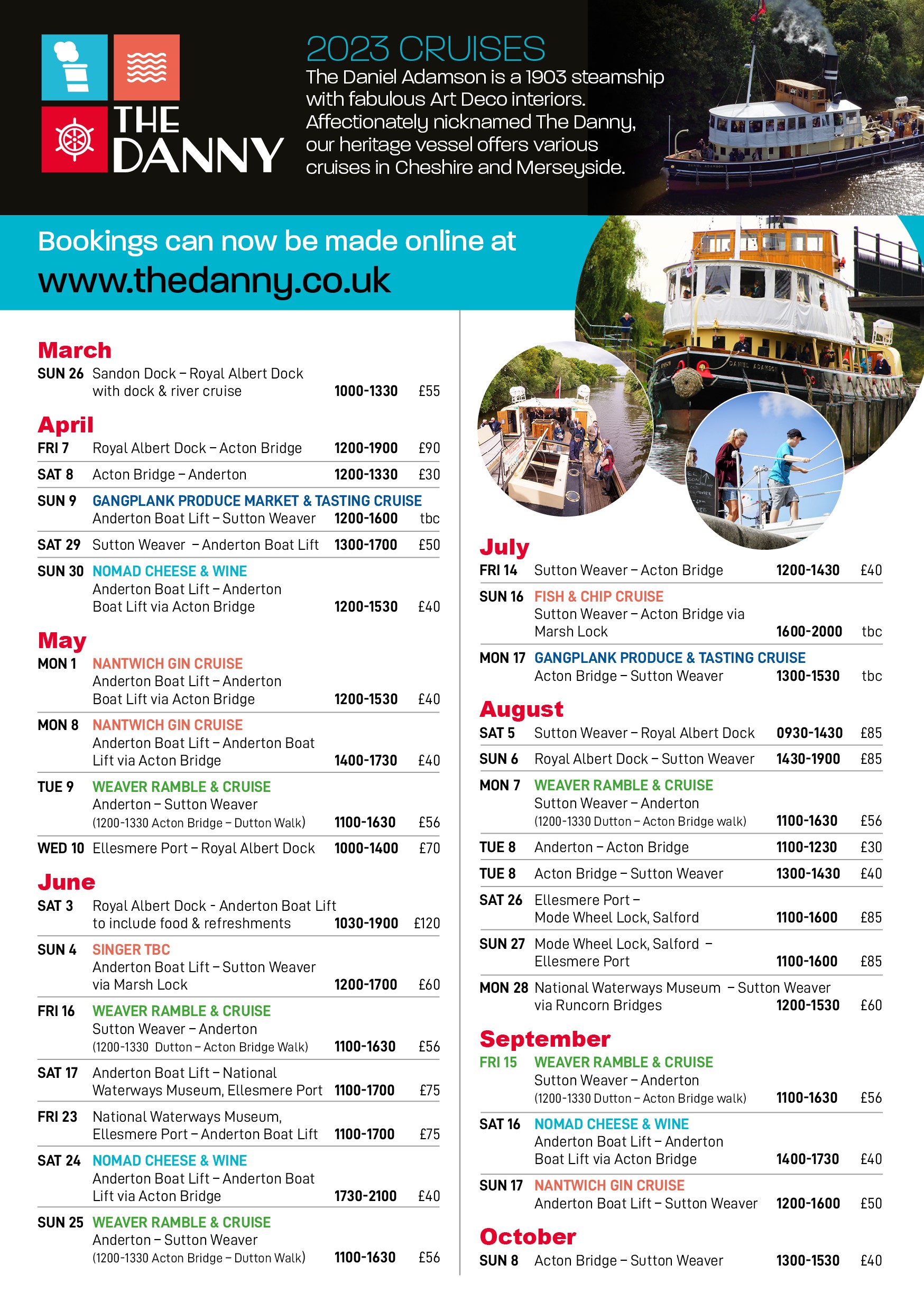 2023 Timetable is NOW launched